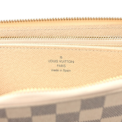 Louis Vuitton Damier Azur Zippy Wallet 6 of 6
