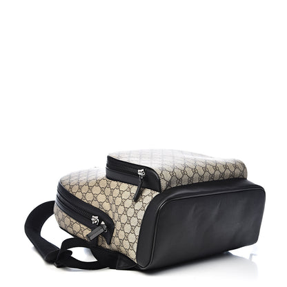 Gucci GG Supreme Monogram Medium Backpack Black 4 of 10