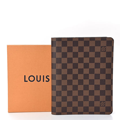 Louis Vuitton Damier Ebene Desk Agenda Cover 10 of 10