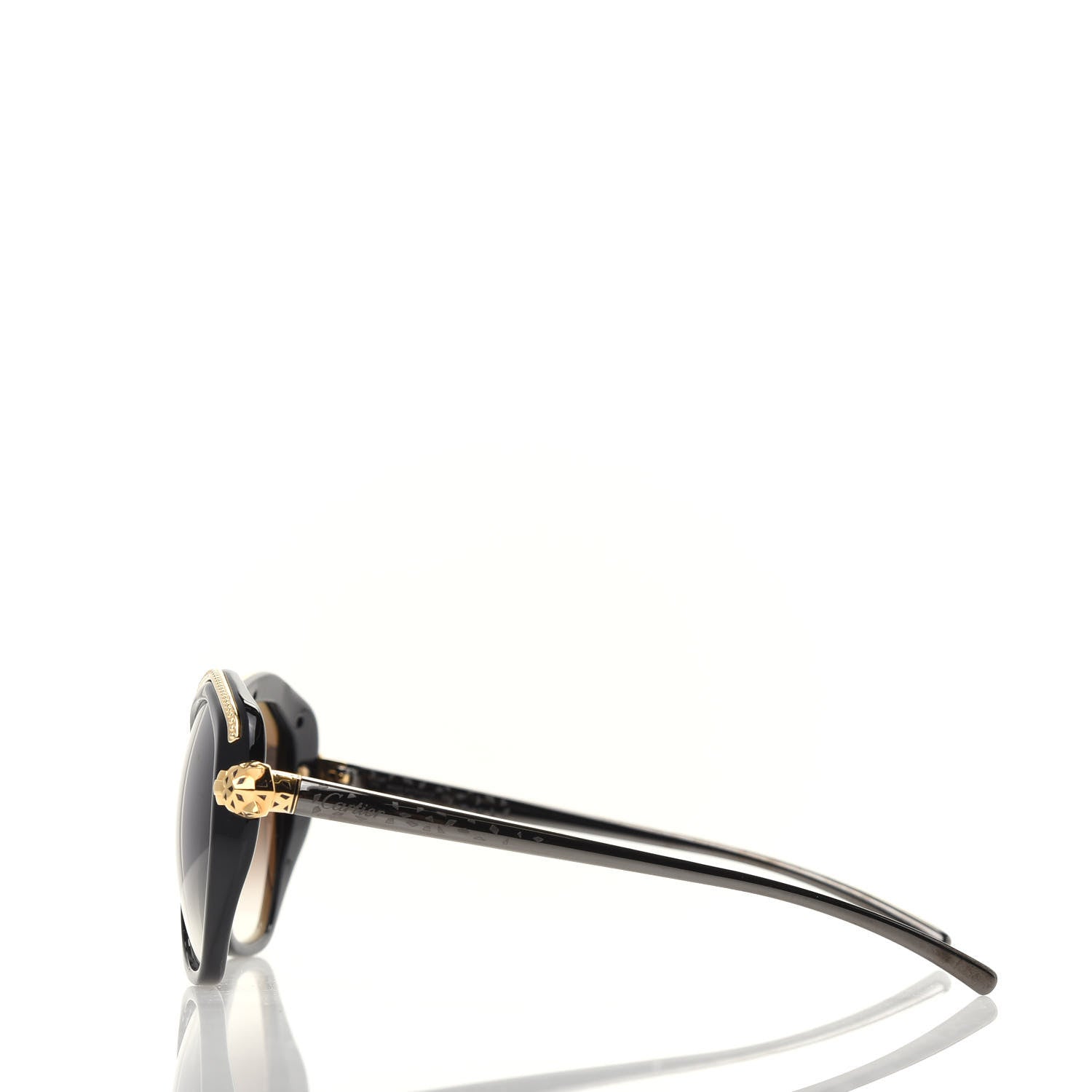Cartier Panthere Wild De Sunglasses Black 3 of 8