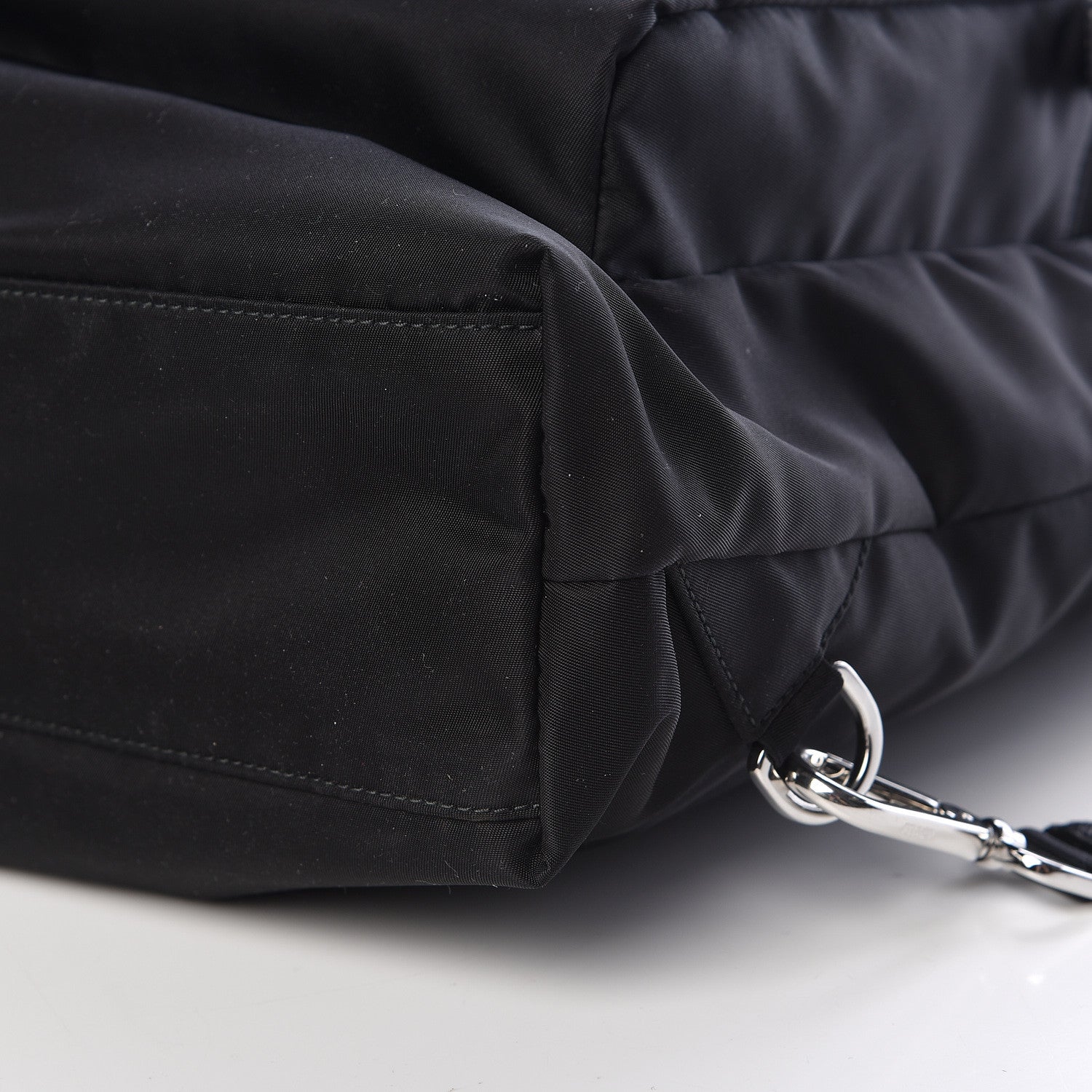 Prada Tessuto Nylon Montagna Tote Backpack Black 6 of 10