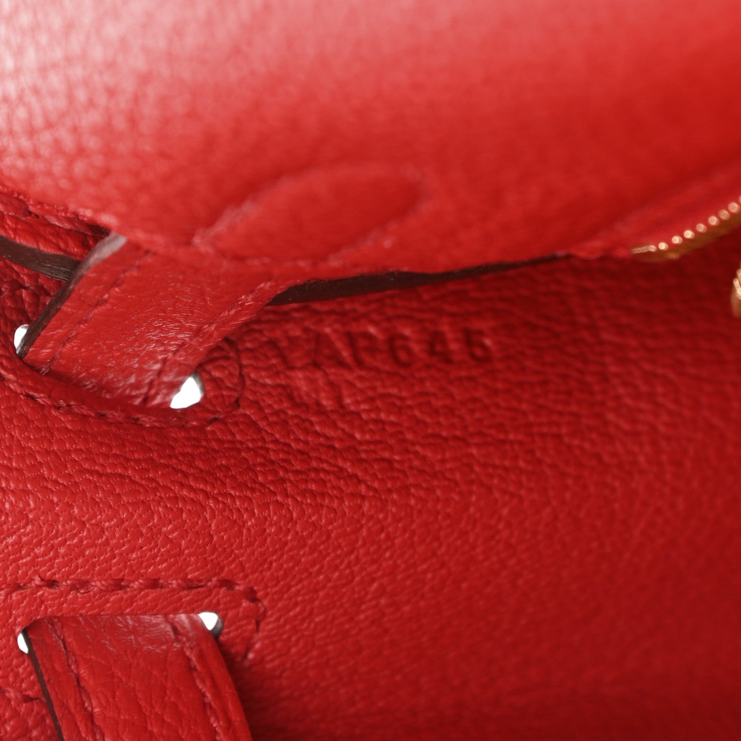 Hermes Togo Kelly Retourne 25 Rouge De Coeur 7 of 10