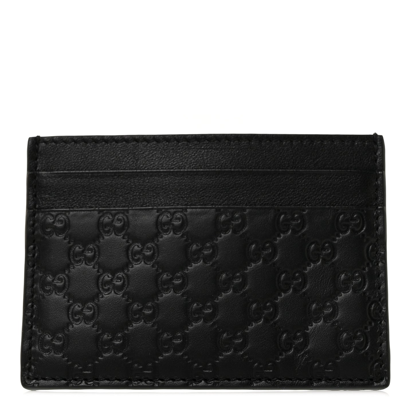 Microguccissima Card Holder Black