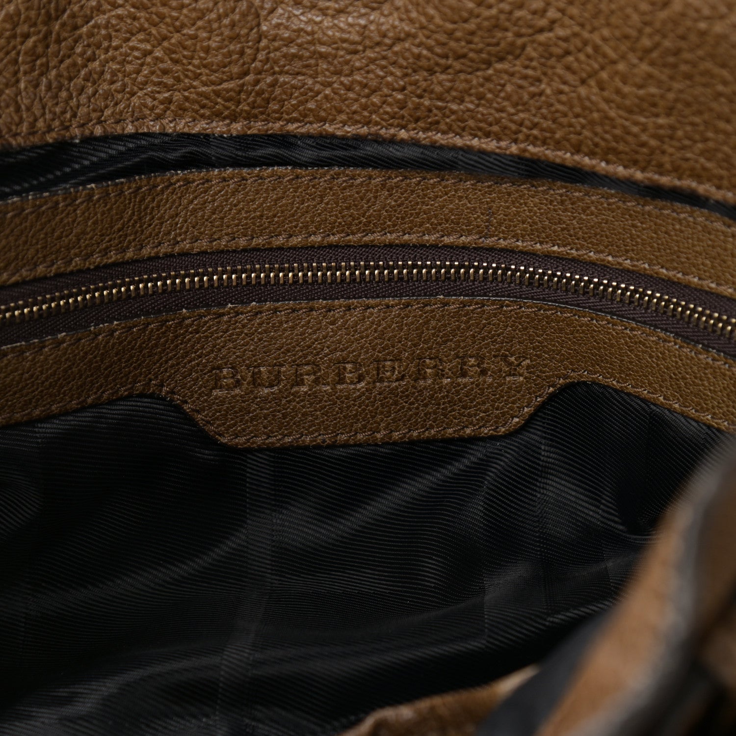 Burberry Buffalo Lambeth Hobo Tobacco 7 of 16