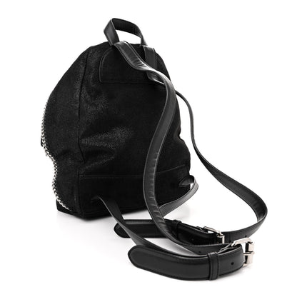 Stella McCartney Shaggy Deer Small Falabella Backpack Black 3 of 18