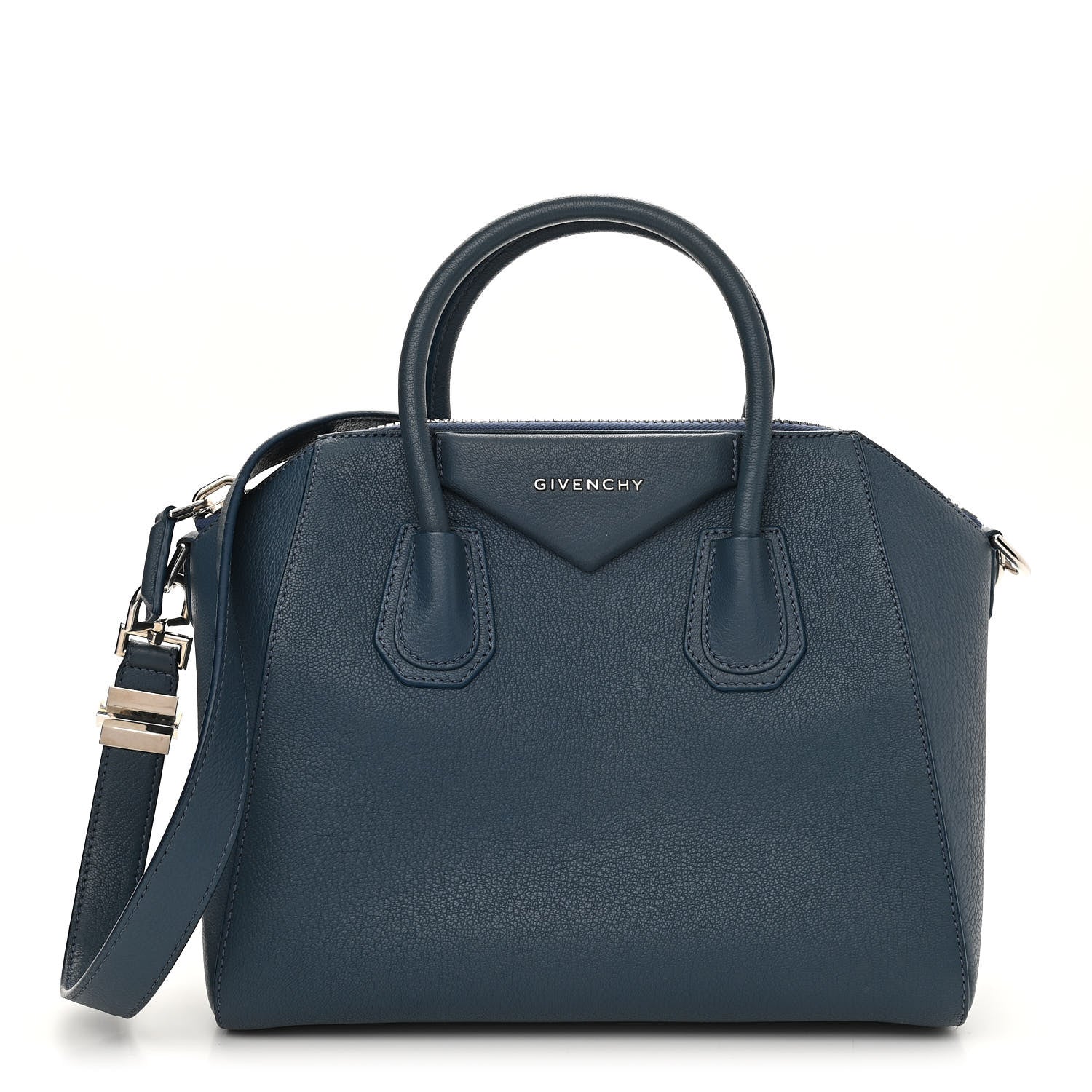 Givenchy Sugar Goatskin Small Antigona Mineral Blue 1 of 11