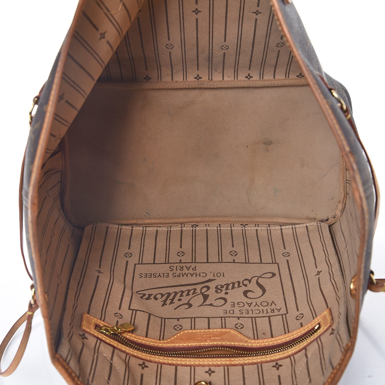 Louis Vuitton Monogram Neverfull MM 5 of 7