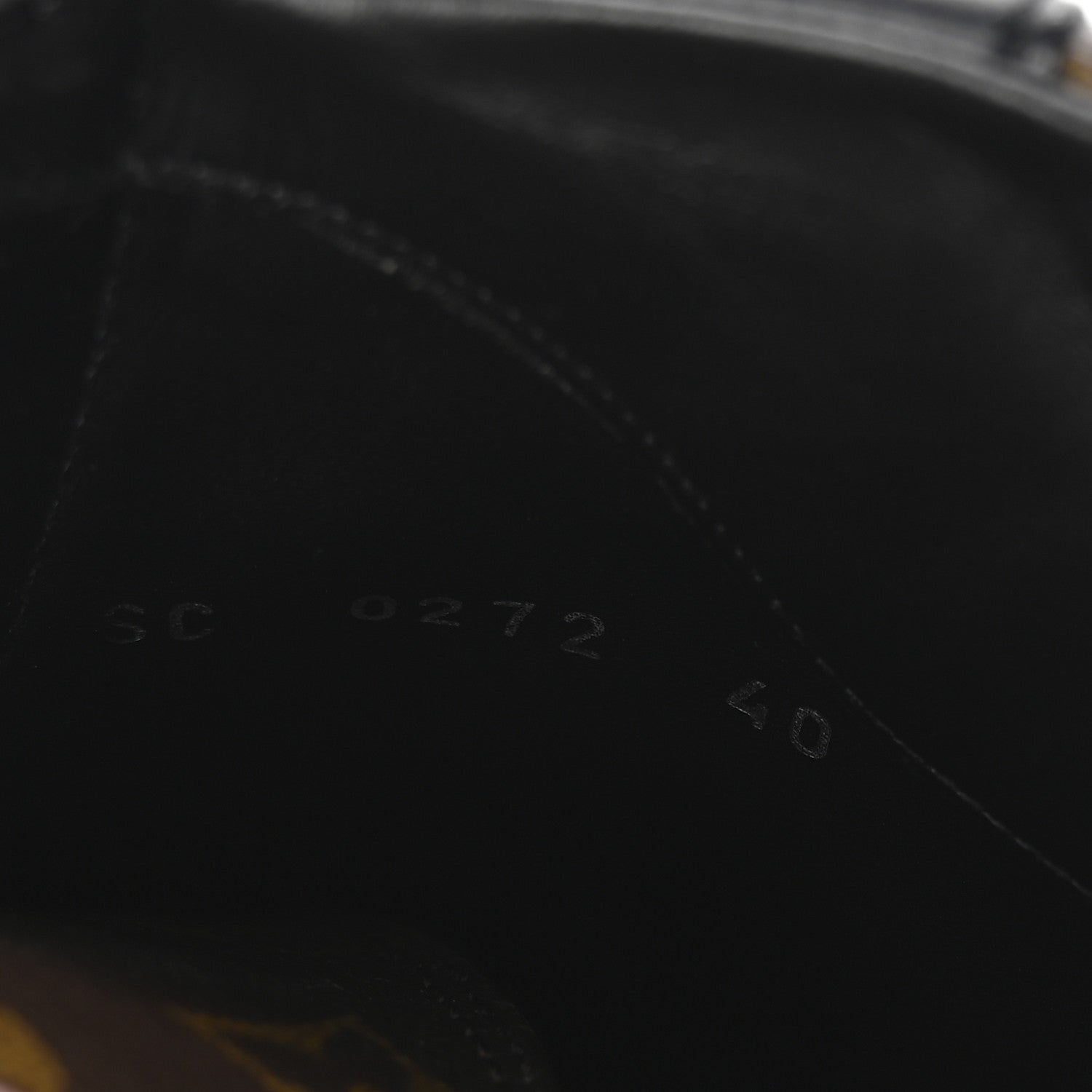 Louis Vuitton Suede Calfskin Monogram Laureate Platform Desert Boots 40 Black 9 of 9