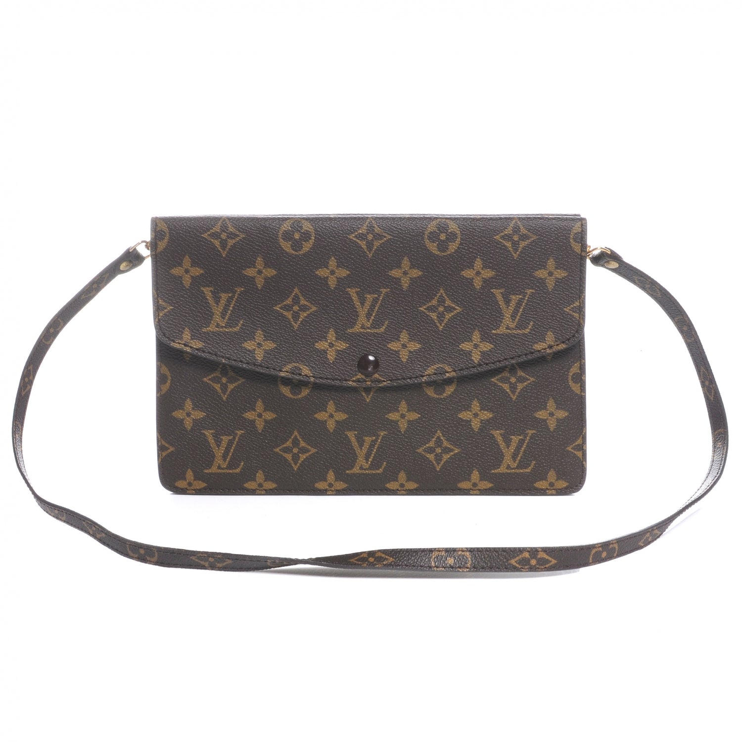 Louis Vuitton Monogram Pochette Double Rabat 3 of 6
