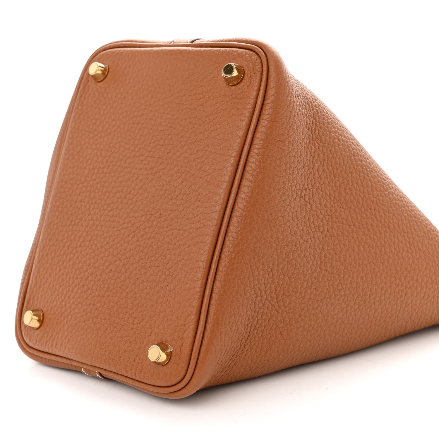 Hermes Taurillon Clemence Picotin Lock 18 PM Gold 10 of 11