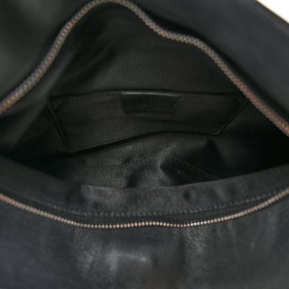Gucci Calfskin Bamboo Croisette Clutch Black 5 of 10