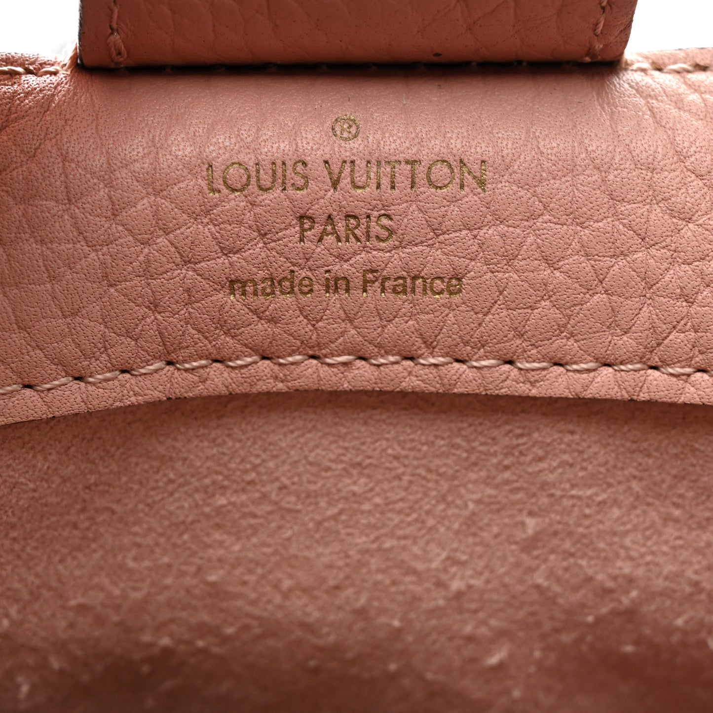 Damier Ebene Cuir Taurillon Brittany Magnolia