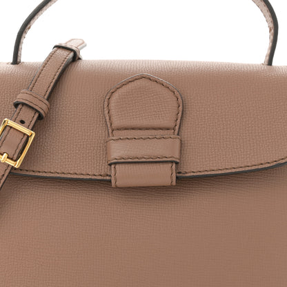 Burberry Derby Calfskin House Check Small Camberley Dark Sand 7 of 11