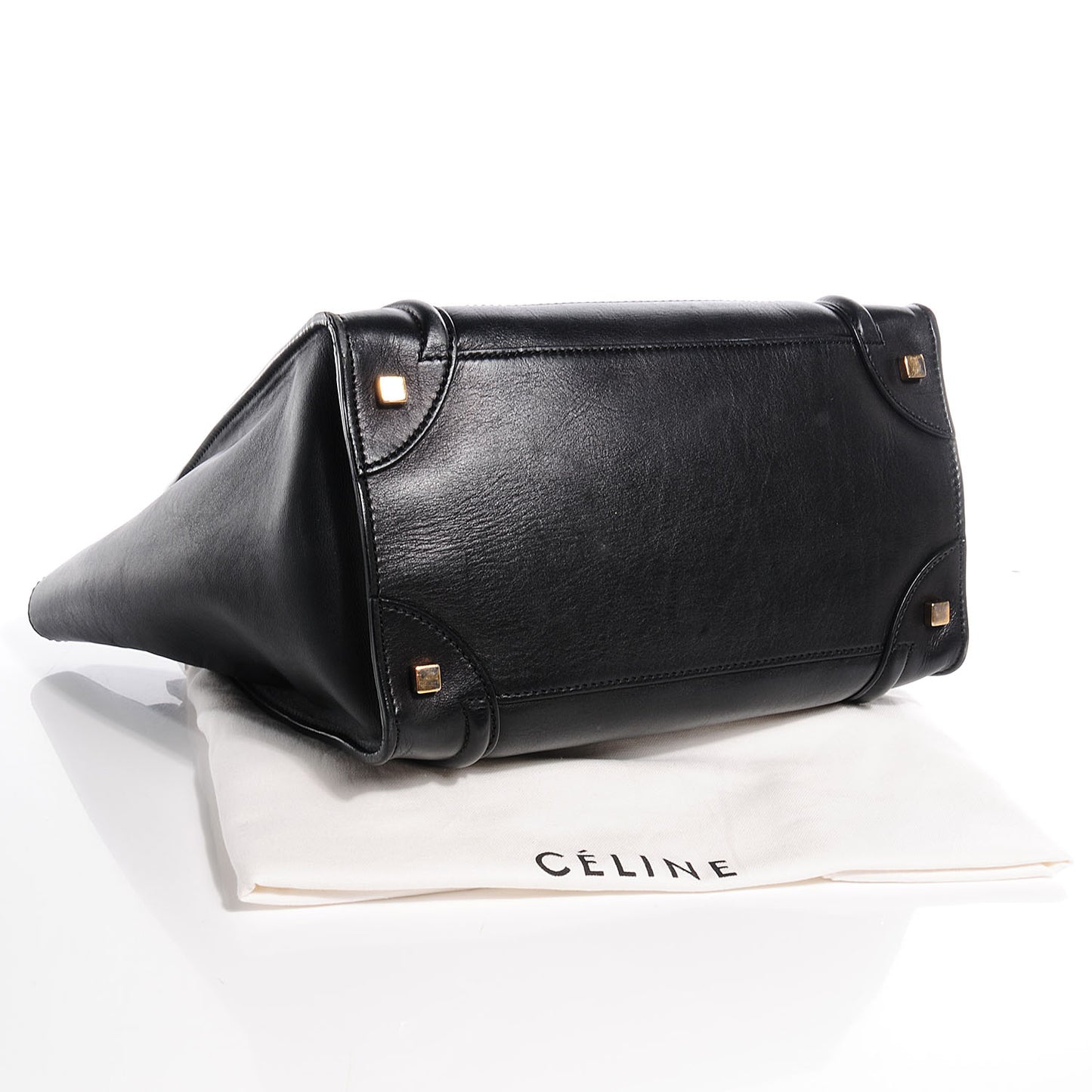 Smooth Calfskin Mini Luggage Black