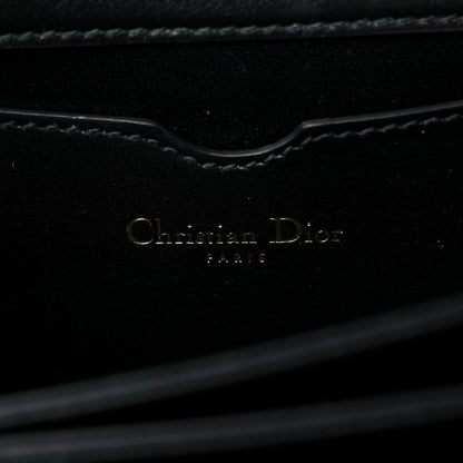 Christian Dior Calfskin Bee Clutch Black 6 of 10