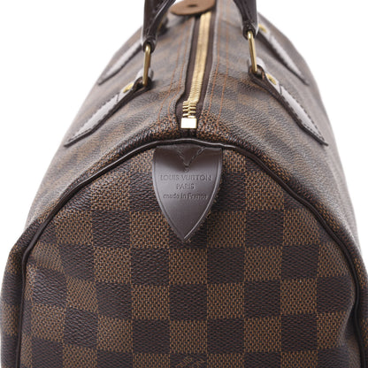 Louis Vuitton Damier Ebene Speedy 30 10 of 12