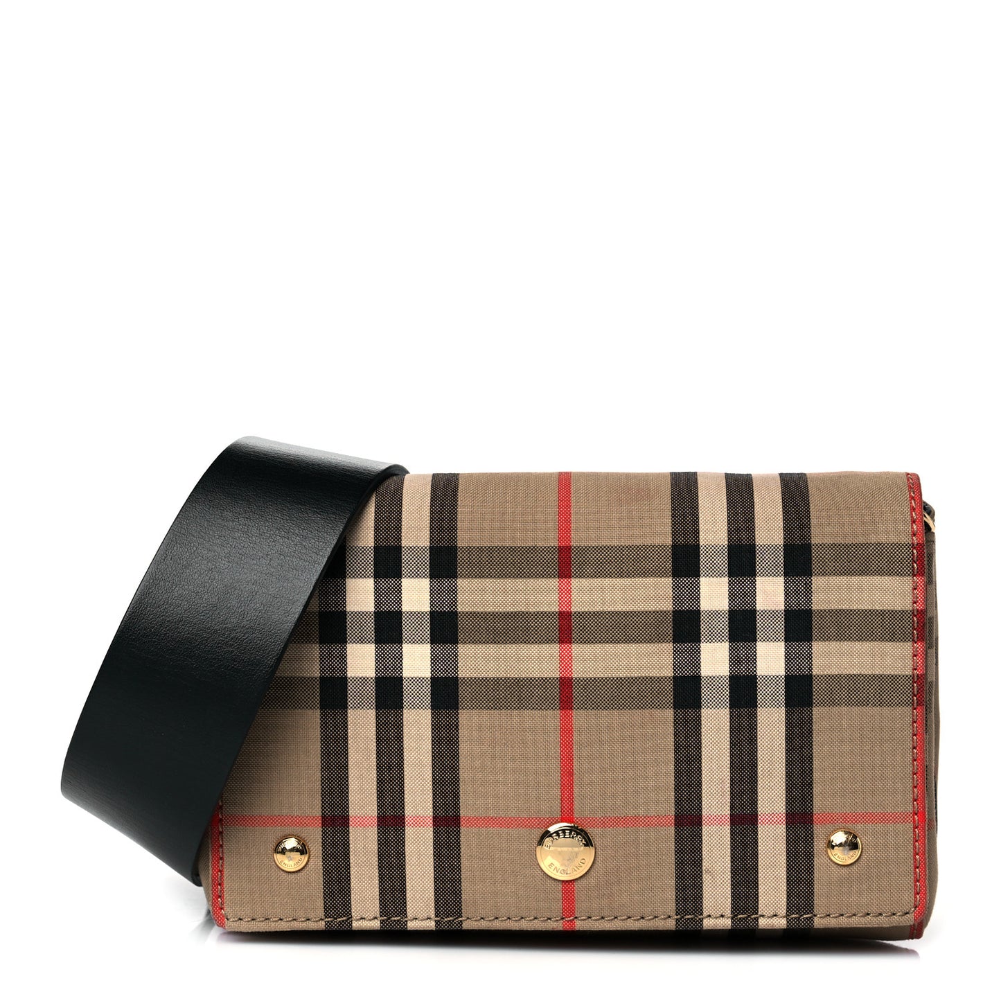 Vintage Check Hackberry Crossbody Bag Archive Beige Black