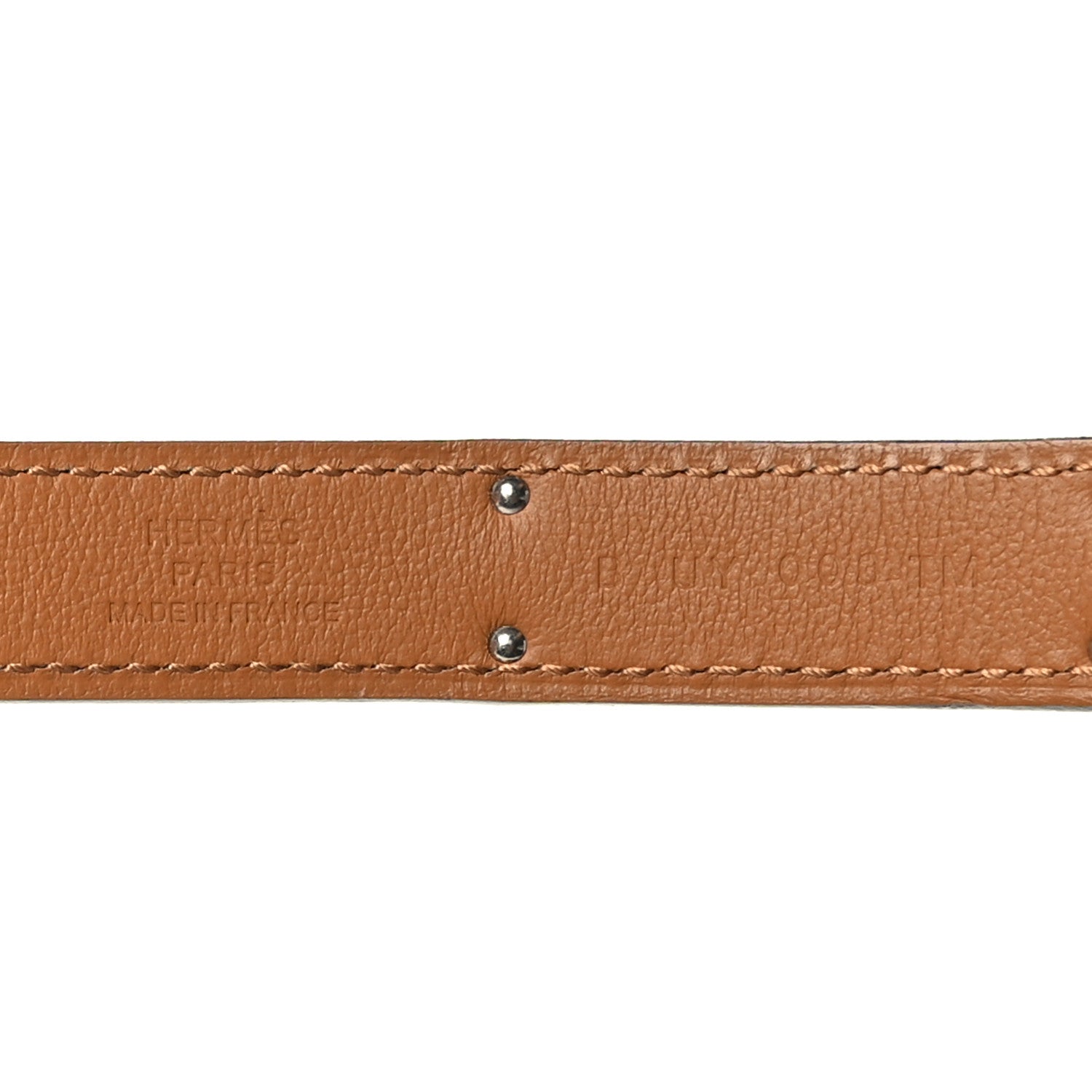 Hermes Epsom Kelly Belt Etoupe 4 of 5