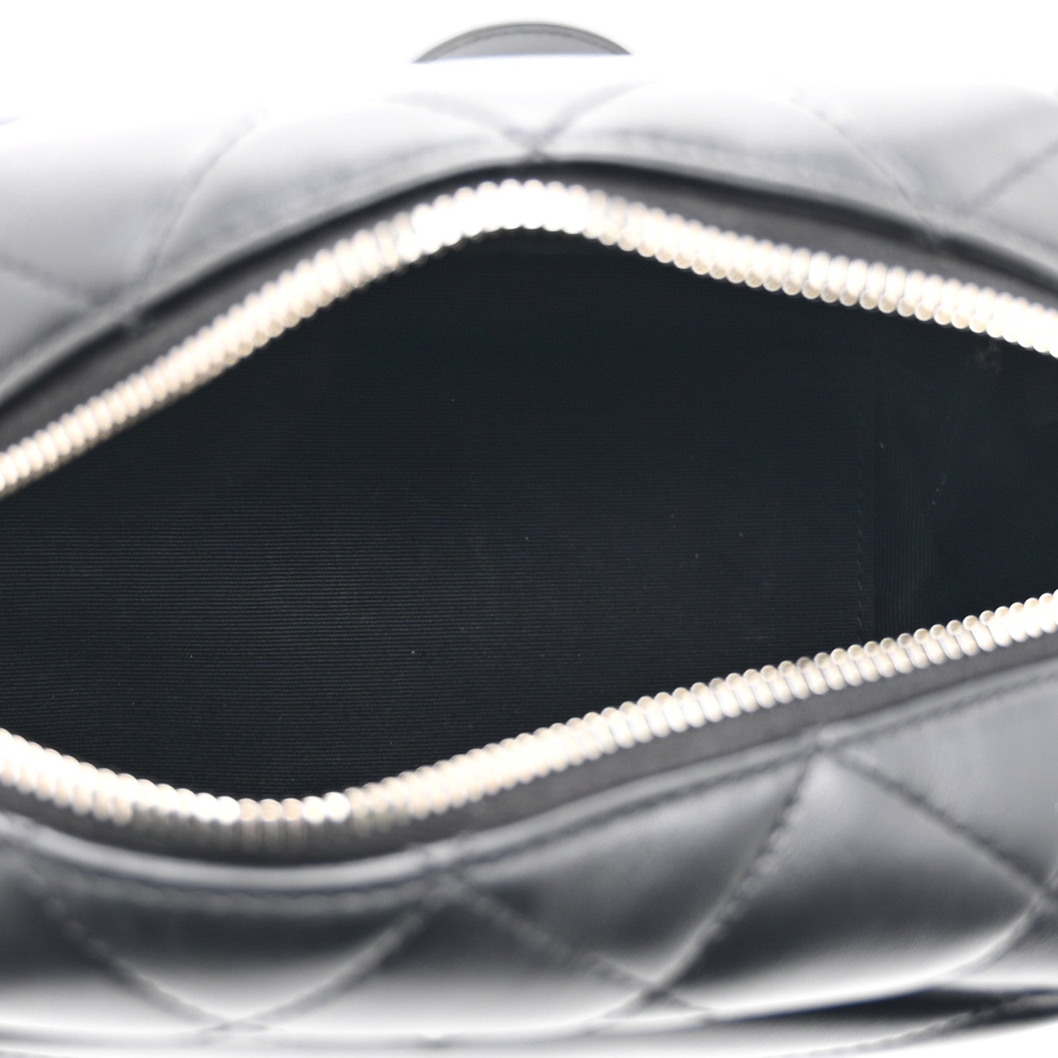 Saint Laurent Calfskin Y Quilted Monogram Small Loulou Bowling Bag Black 5 of 11