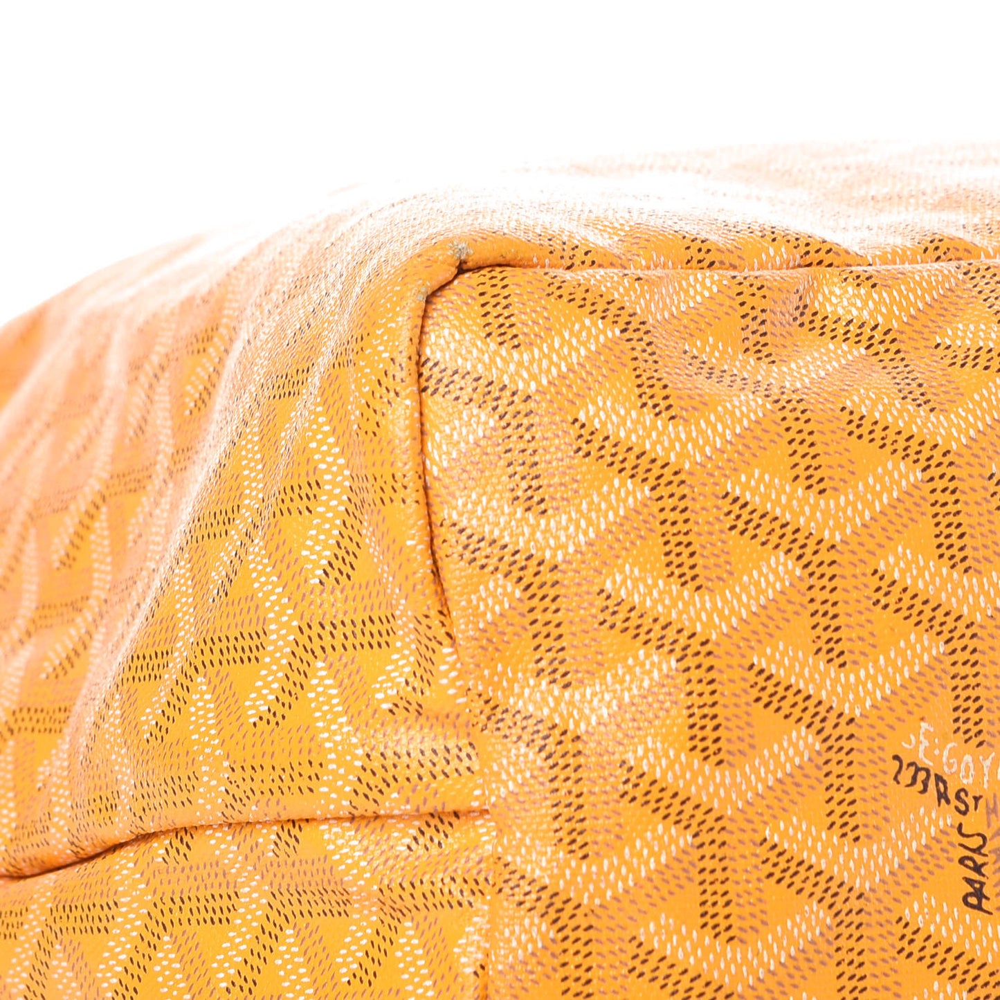 Goyardine Saint Louis PM Yellow