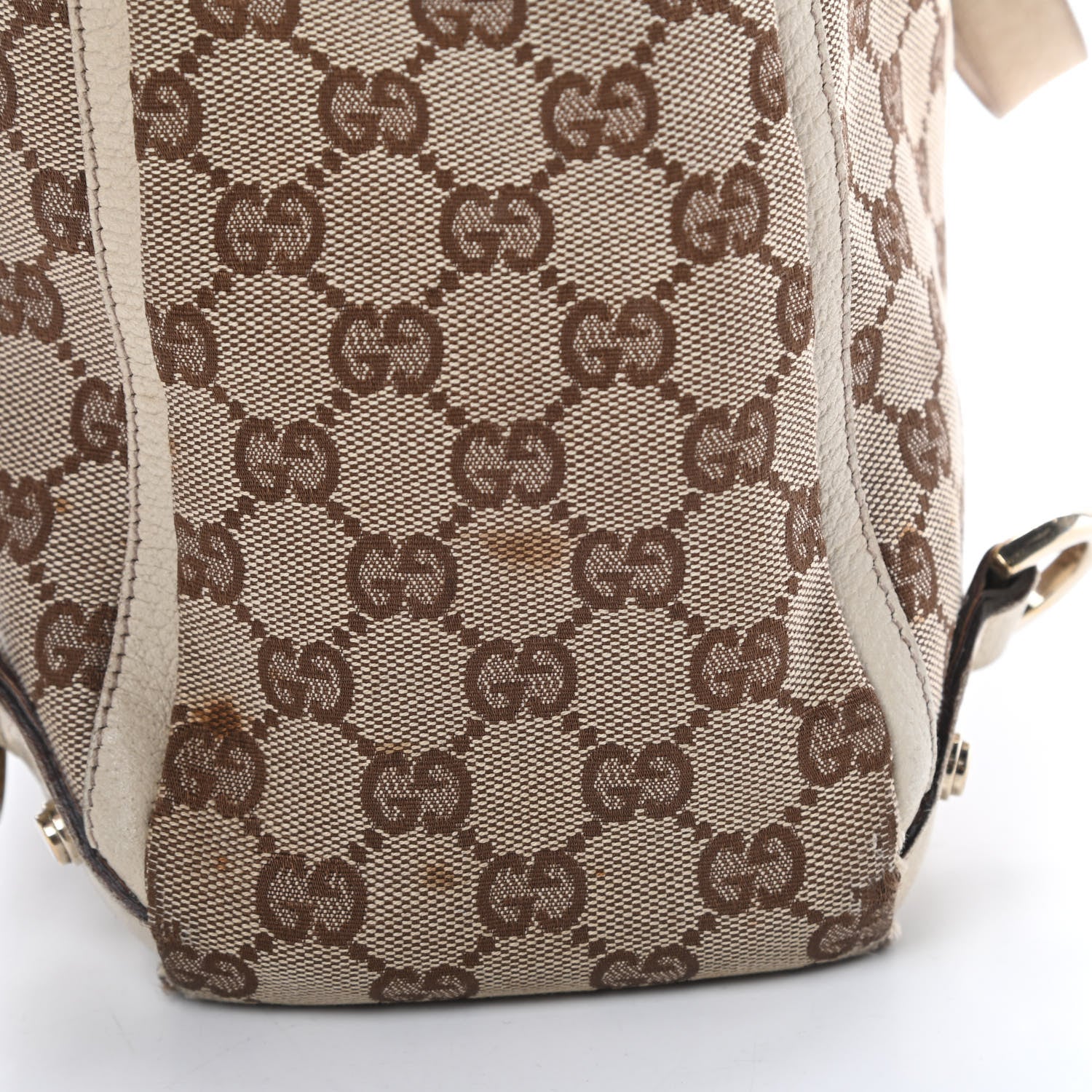 Gucci Monogram Large Abbey Tote Off White 15 of 19