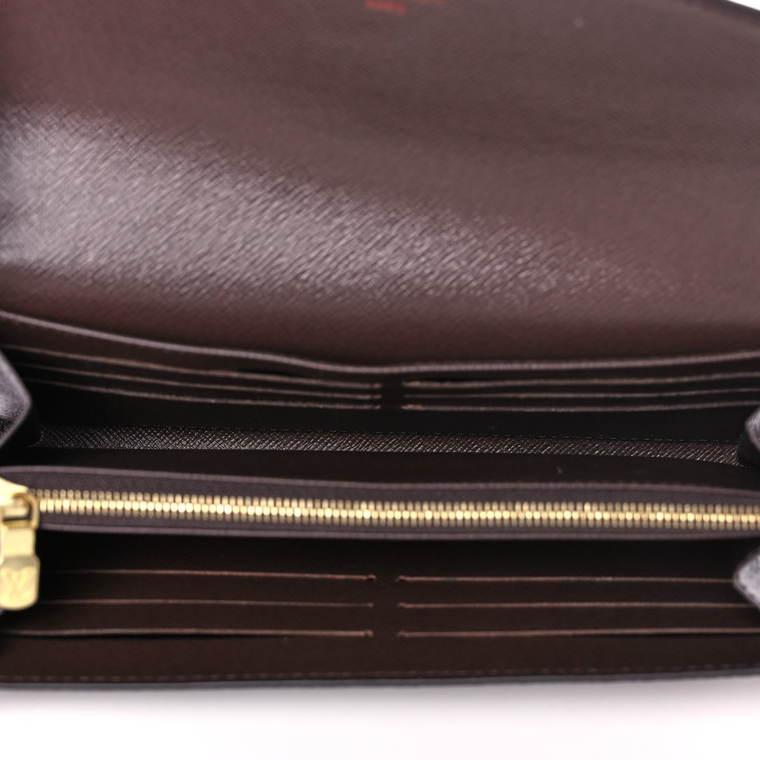 Louis Vuitton Damier Ebene Sarah Wallet NM 5 of 11
