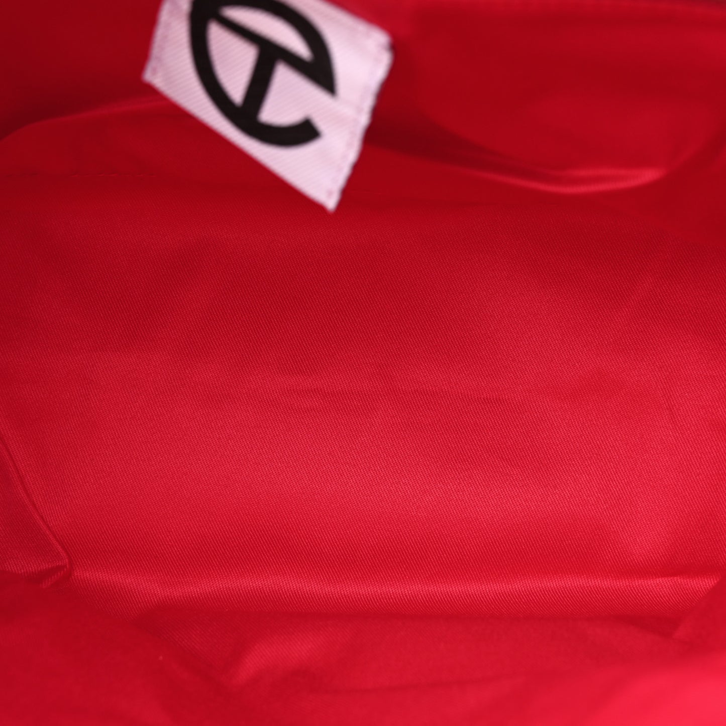 Vegan Leather Medium Shopping Bag Red