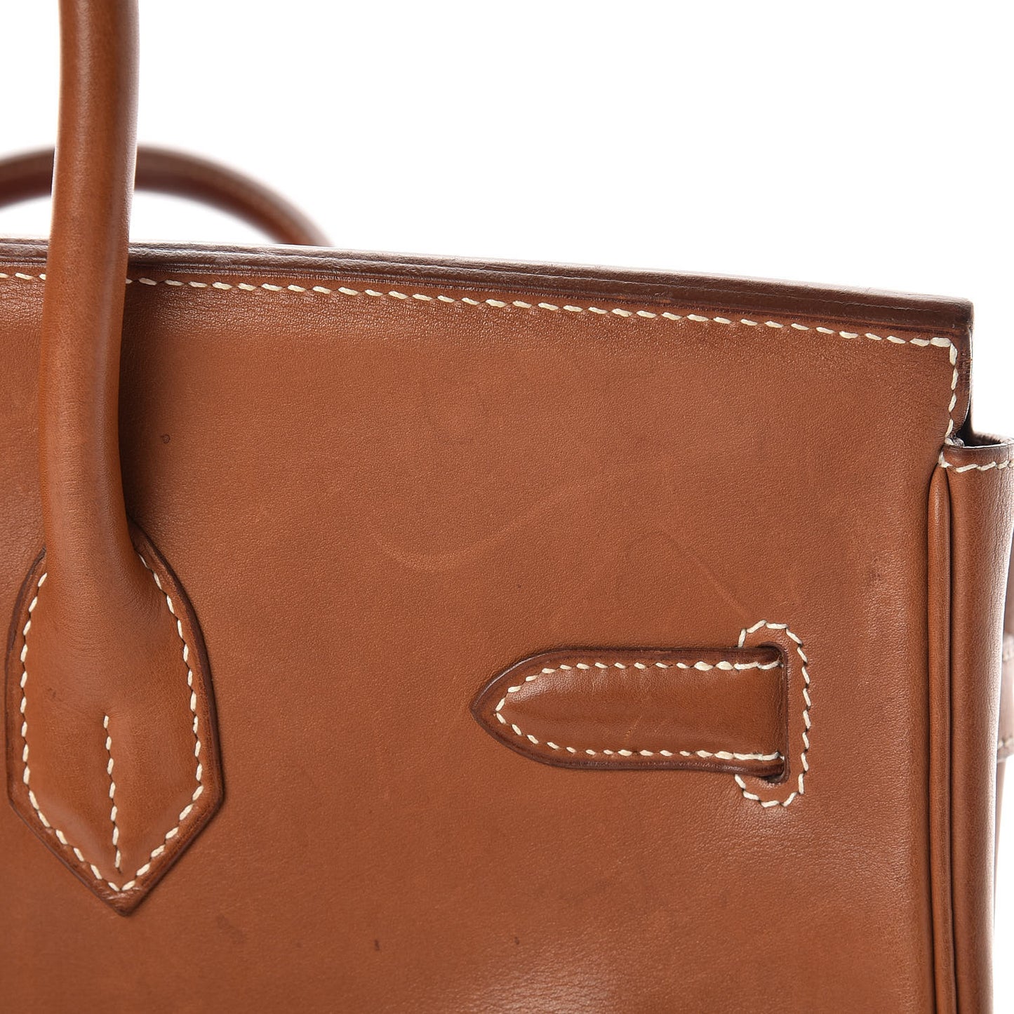 Natural Barenia Birkin 35 Fauve