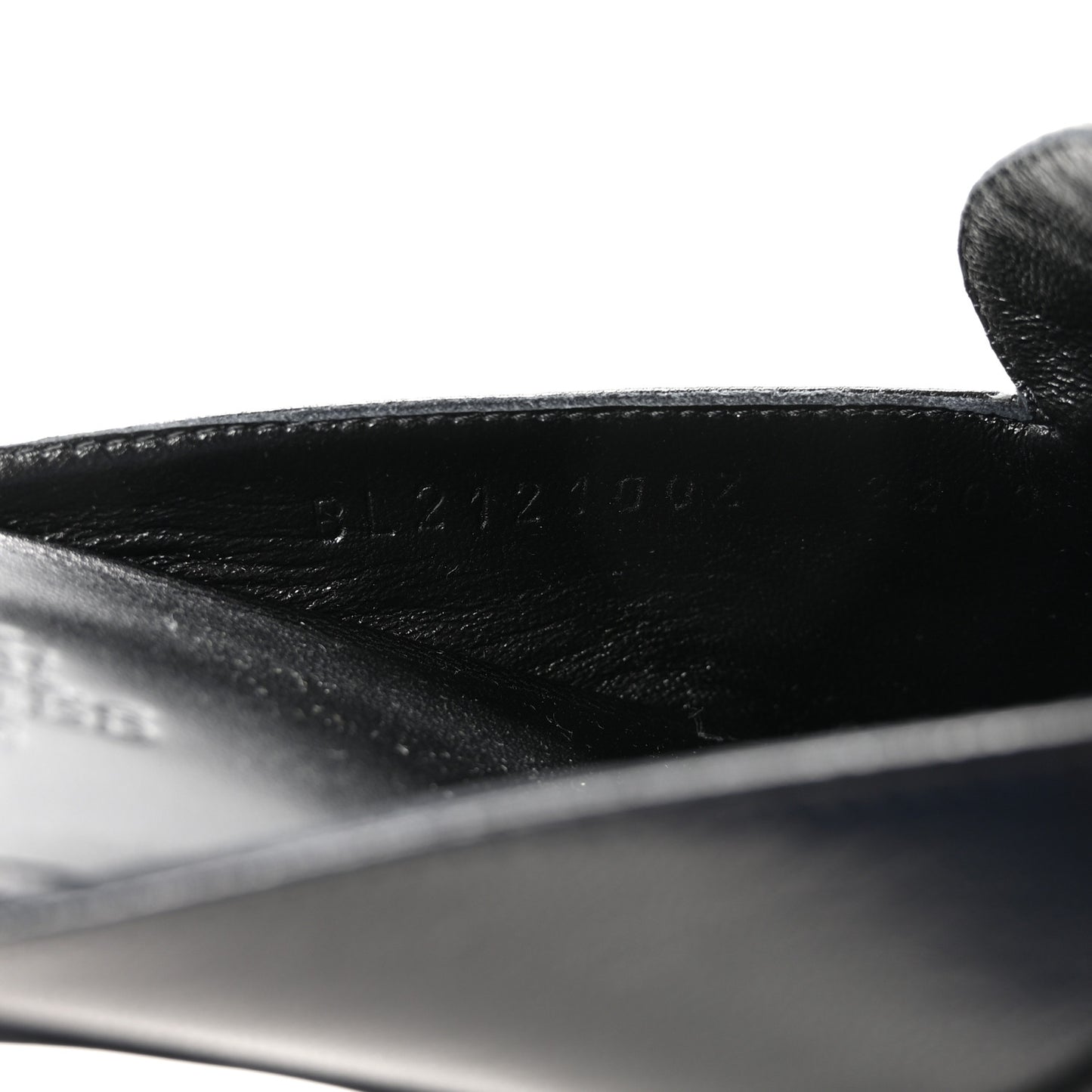 Goatskin Oz Mules 38.5 Black