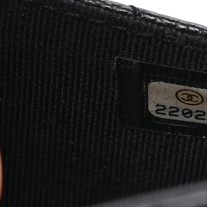 Chanel Caviar Quilted Flap Card Holder Wallet Black 8 of 8