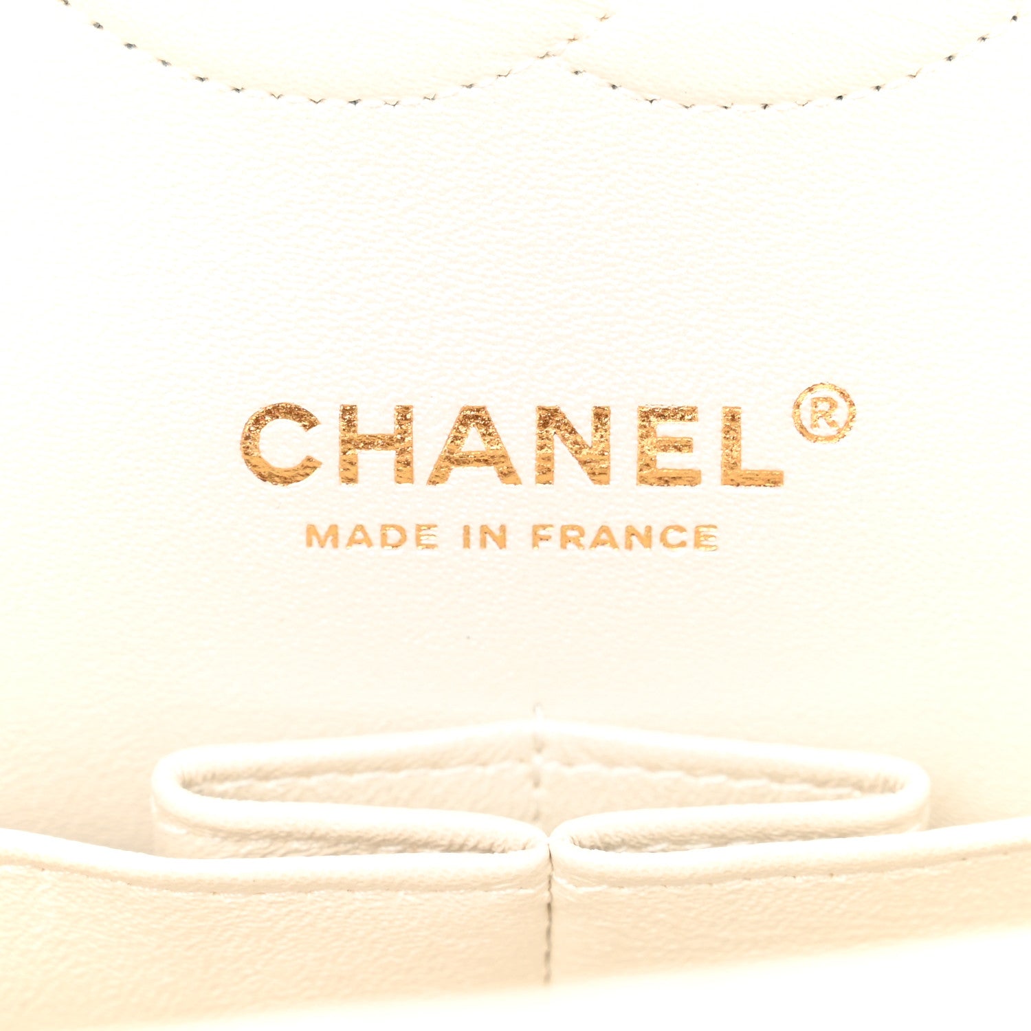 Chanel Iridescent Calfskin Quilted Medium Double Flap White 6 of 13
