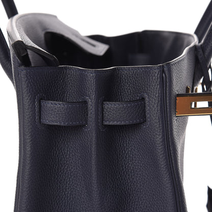 Hermes Togo Birkin 30 Bleu Nuit 11 of 34