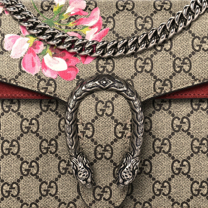 Gucci GG Supreme Monogram Blooms Small Dionysus Shoulder Bag Beige Multicolor Dry Rose 8 of 10