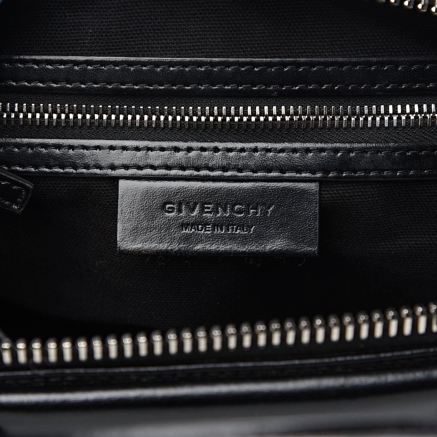 Givenchy Shiny Lord Calfskin Medium Antigona Black 5 of 11