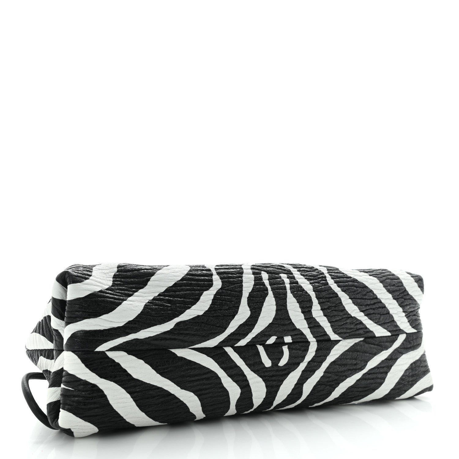Bottega Veneta Nappa BV Trine Clutch Zebra 4 of 10