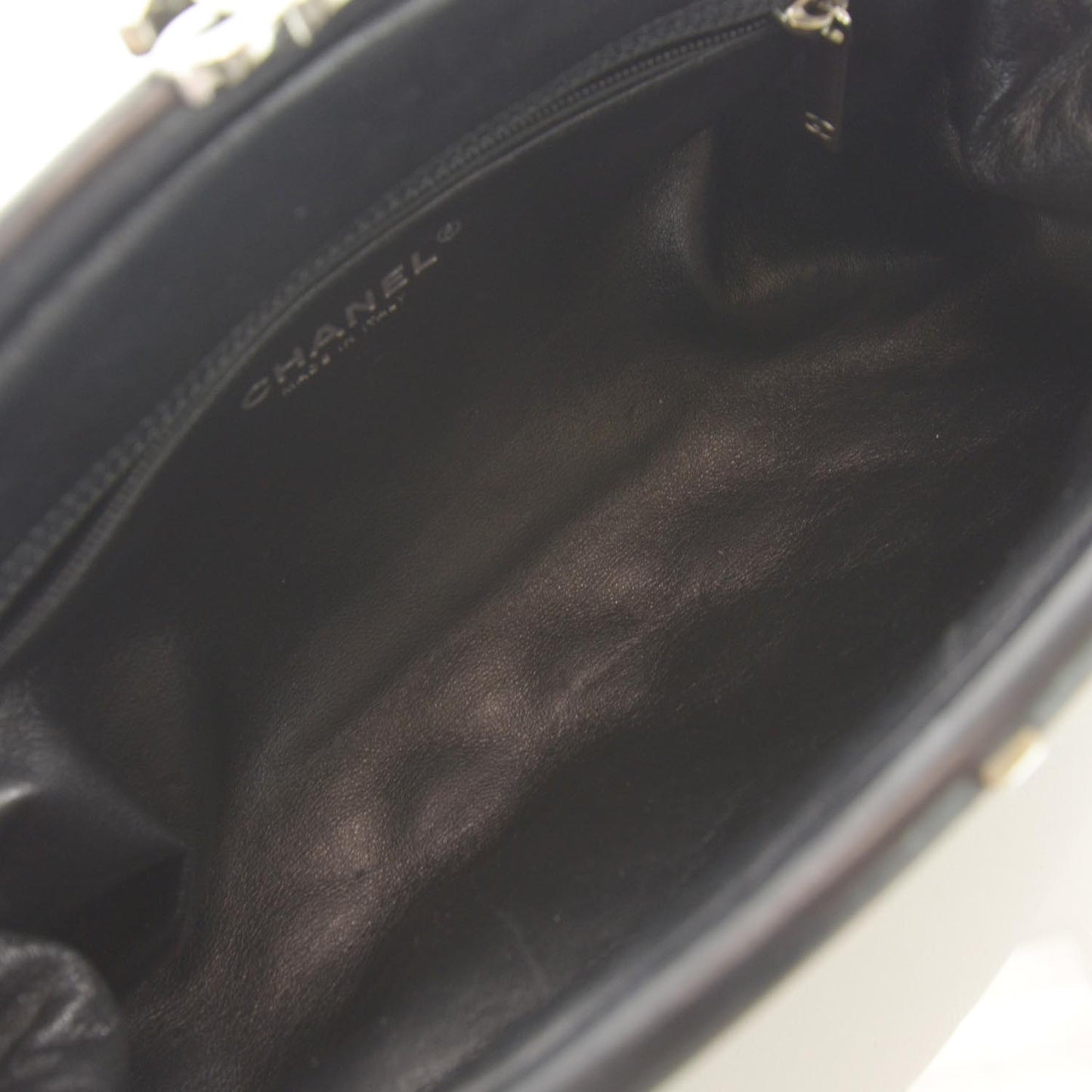 Satin Quilted Timeless Clutch Black