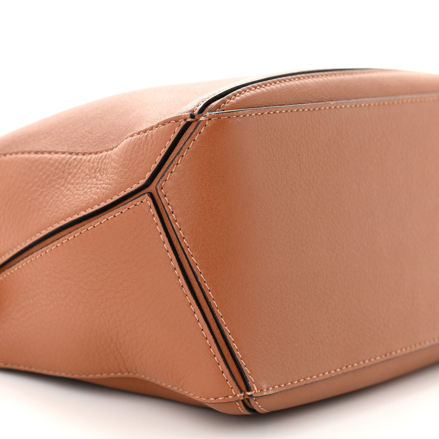 Calfskin Small Puzzle Bag Tan