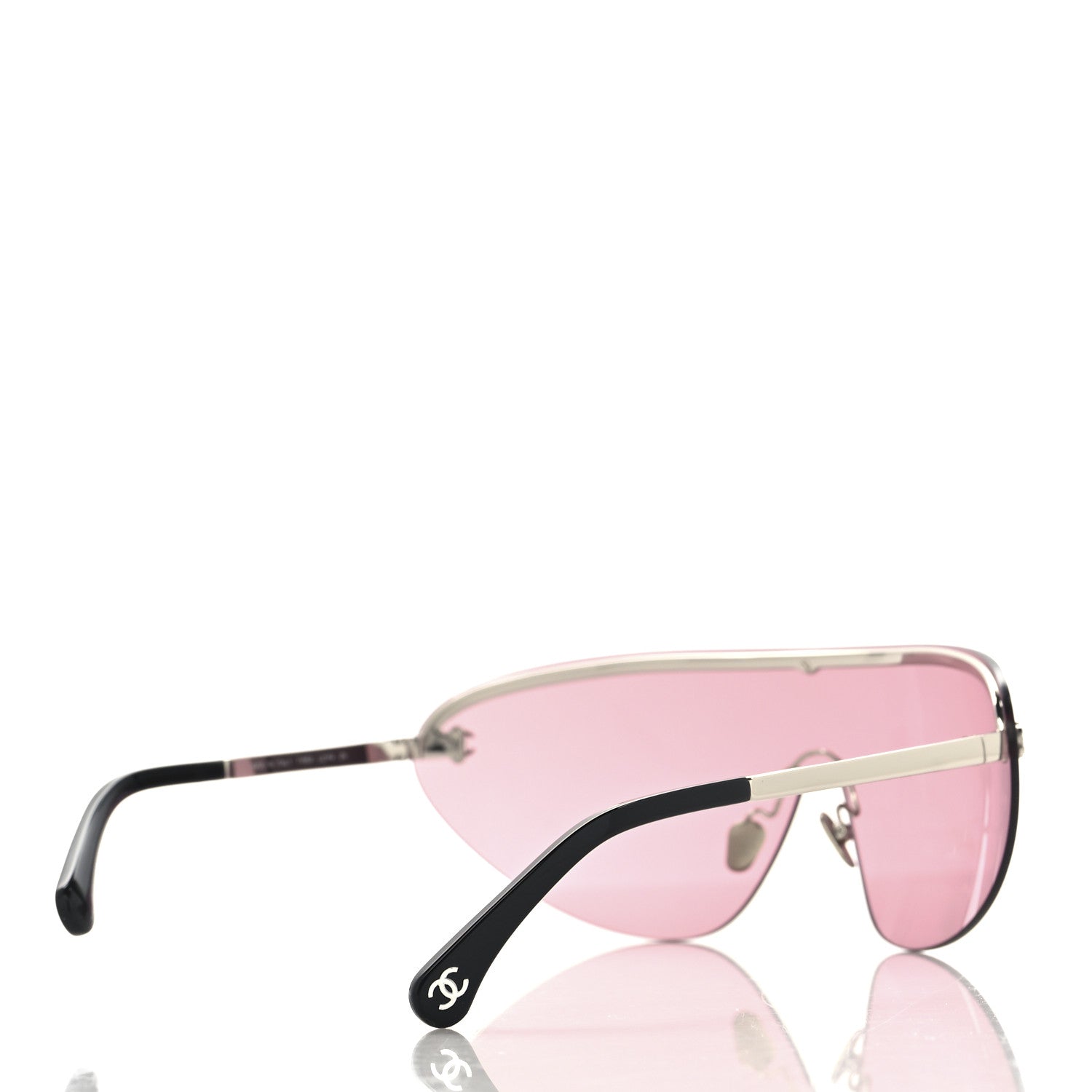 Chanel Metal Shield Sunglasses 71654 Pink 4 of 6