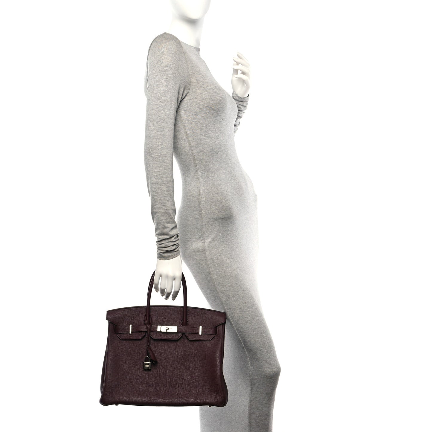 Togo Birkin 35 Bordeaux