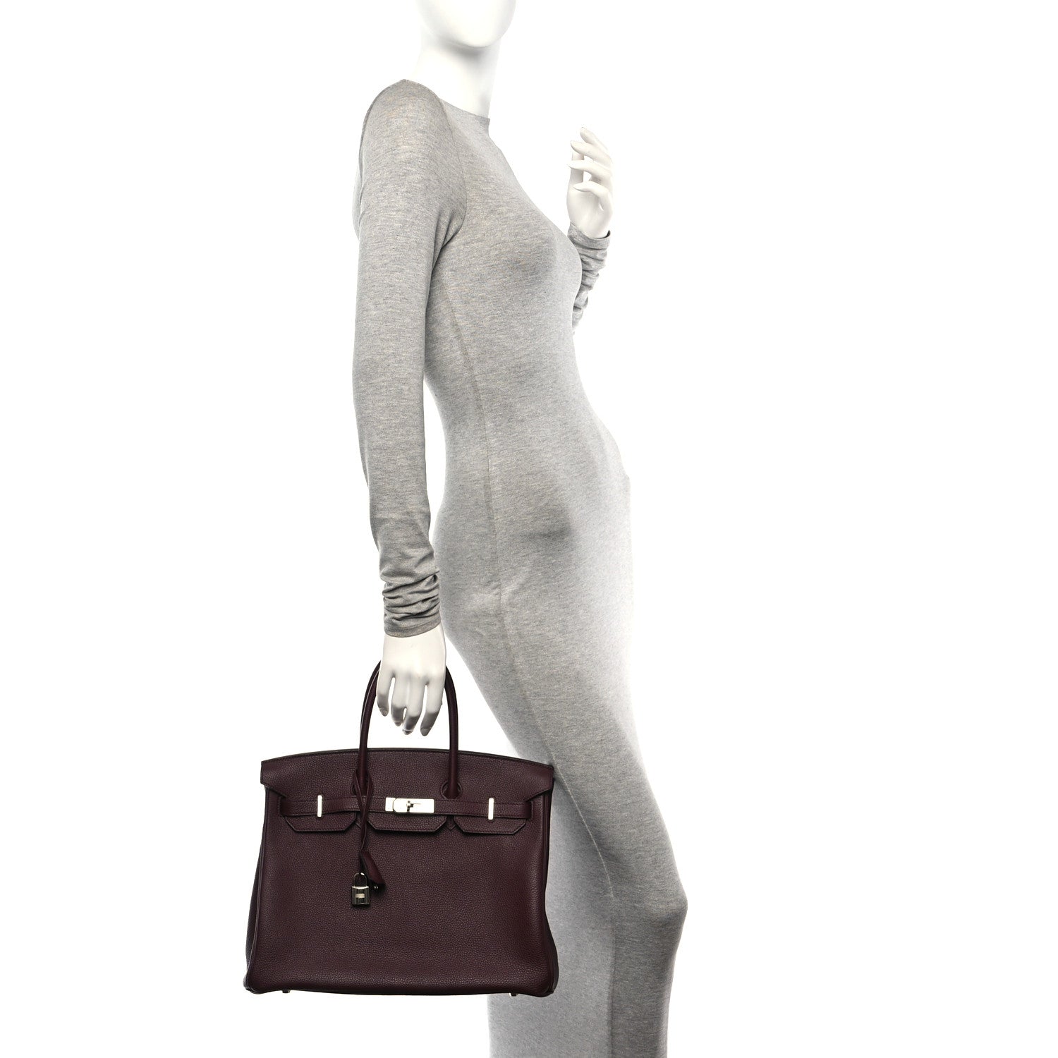 Hermes Togo Birkin 35 Bordeaux 2 of 17