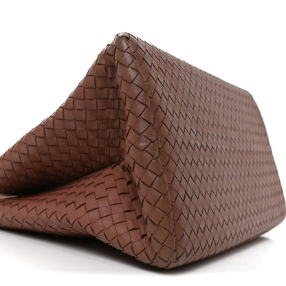 Bottega Veneta Nappa Intrecciato Milano Tote Deco Rose 10 of 11