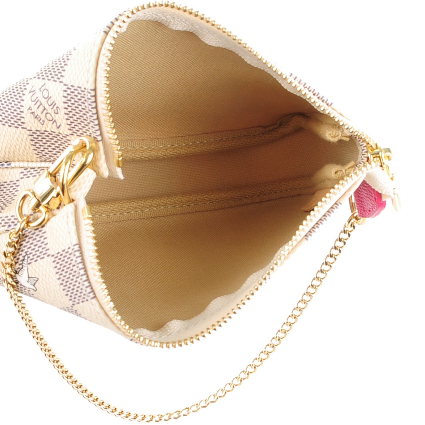 Damier Azur 2015 Christmas Animation Mini Pochette Accessories