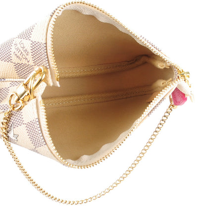 Louis Vuitton Damier Azur 2015 Christmas Animation Mini Pochette Accessories 5 of 7