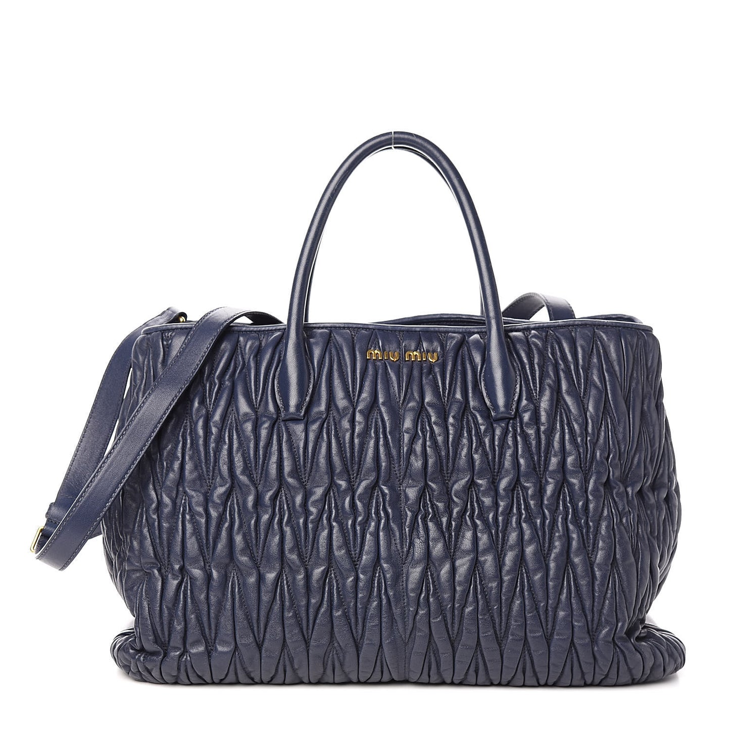 Nappa Matelasse Tote Bleuette