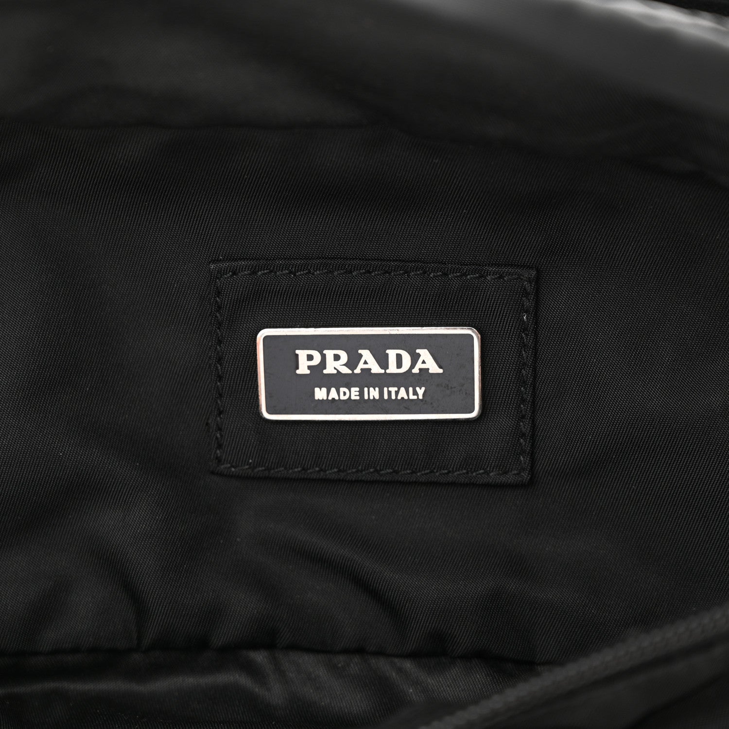 Prada Tessuto Nylon Montagna Belt Bag Black 7 of 10