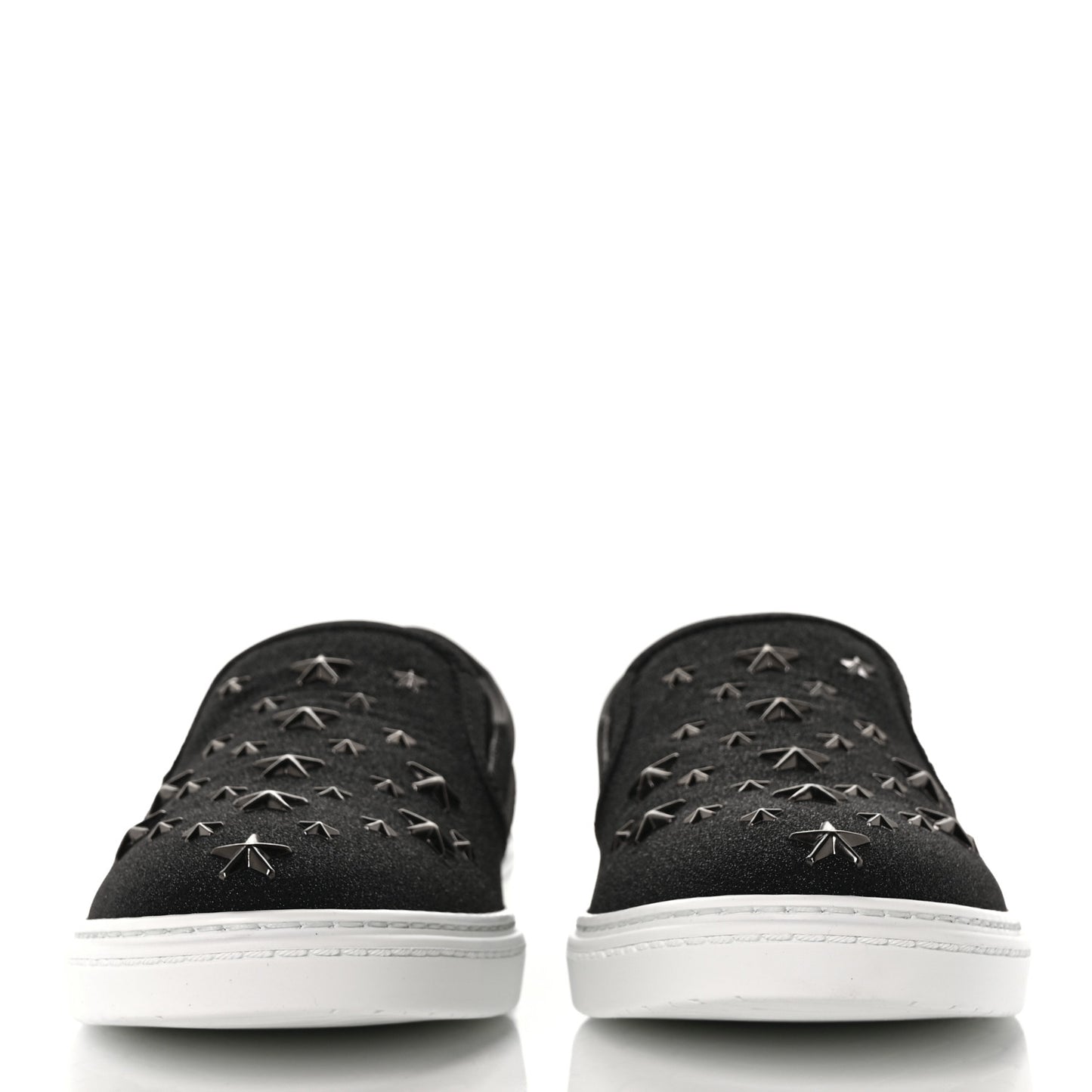 Fine Glitter Suede Mens Grove Sneakers 42 Black