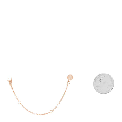 Hermes 18K Rose Gold Amulettes Adjustable Chain Extension 3 of 10