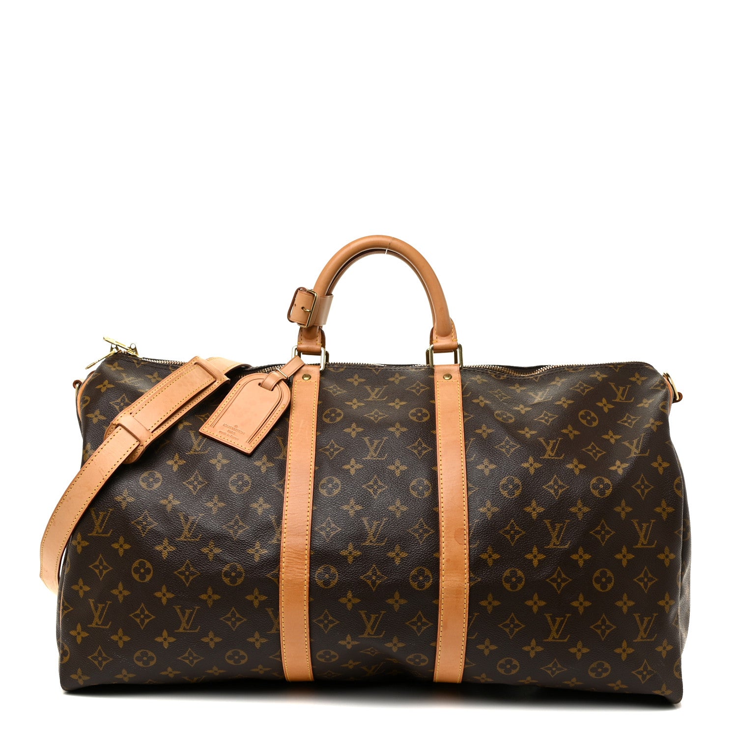 Louis Vuitton Monogram Keepall Bandouliere 55 1 of 38