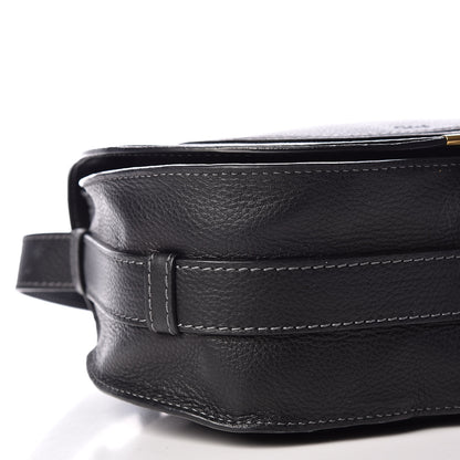 Chloe Calfskin Medium Marcie Round Crossbody Bag Black 5 of 11
