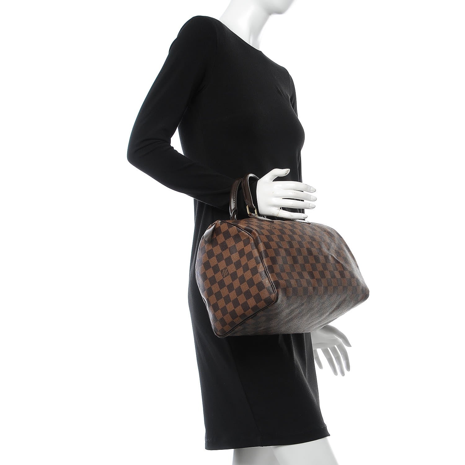 Louis Vuitton Damier Ebene Speedy 30 2 of 19